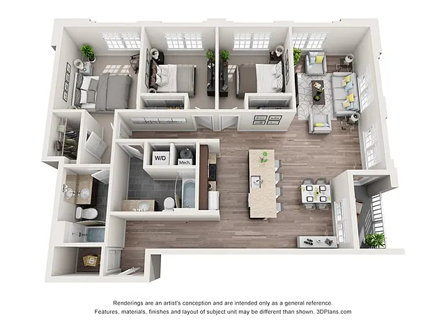 Floor plan C1
