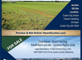 Rural Custer, Custer City, OK 73639
