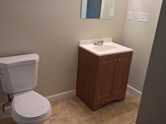 Brand new bright bathroom
