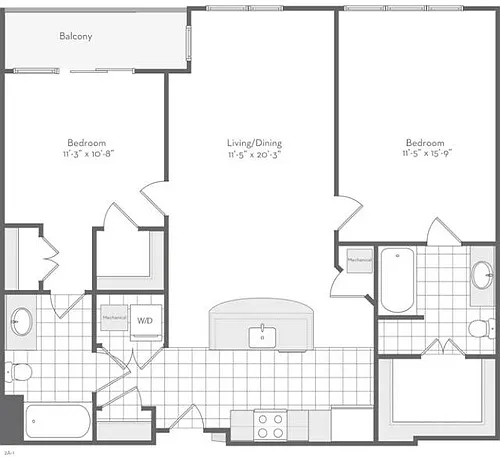 Floor plan The Buchannan