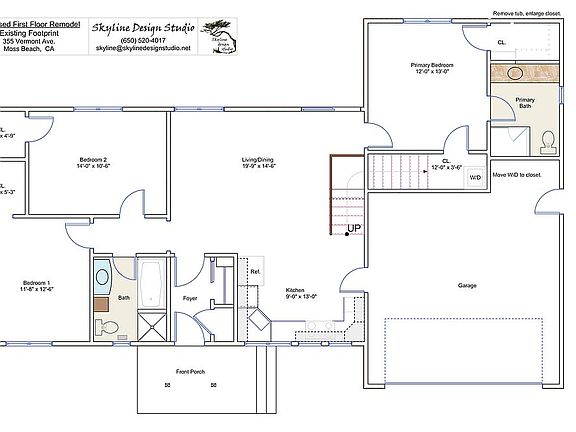 Proposed 1st Floor Remodel A