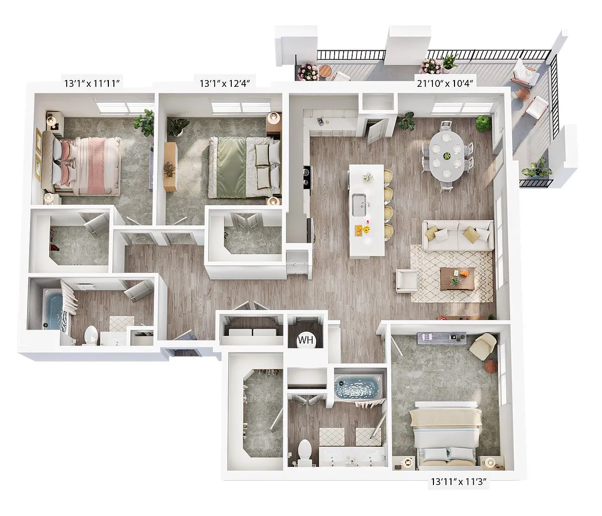 Floor plan C1