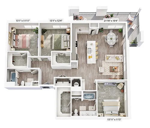 Floor plan C1