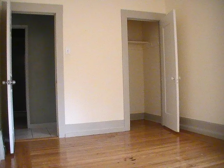 Bedroom off kitchen