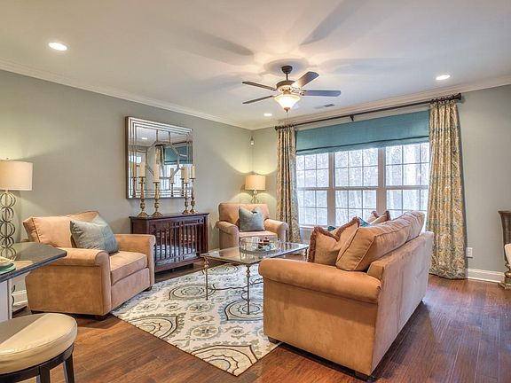 The Arlington Living Area This is a model representation, not the actual model