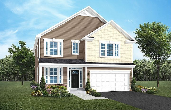 Peninsula Elevation 3 shown w/ partial stone front