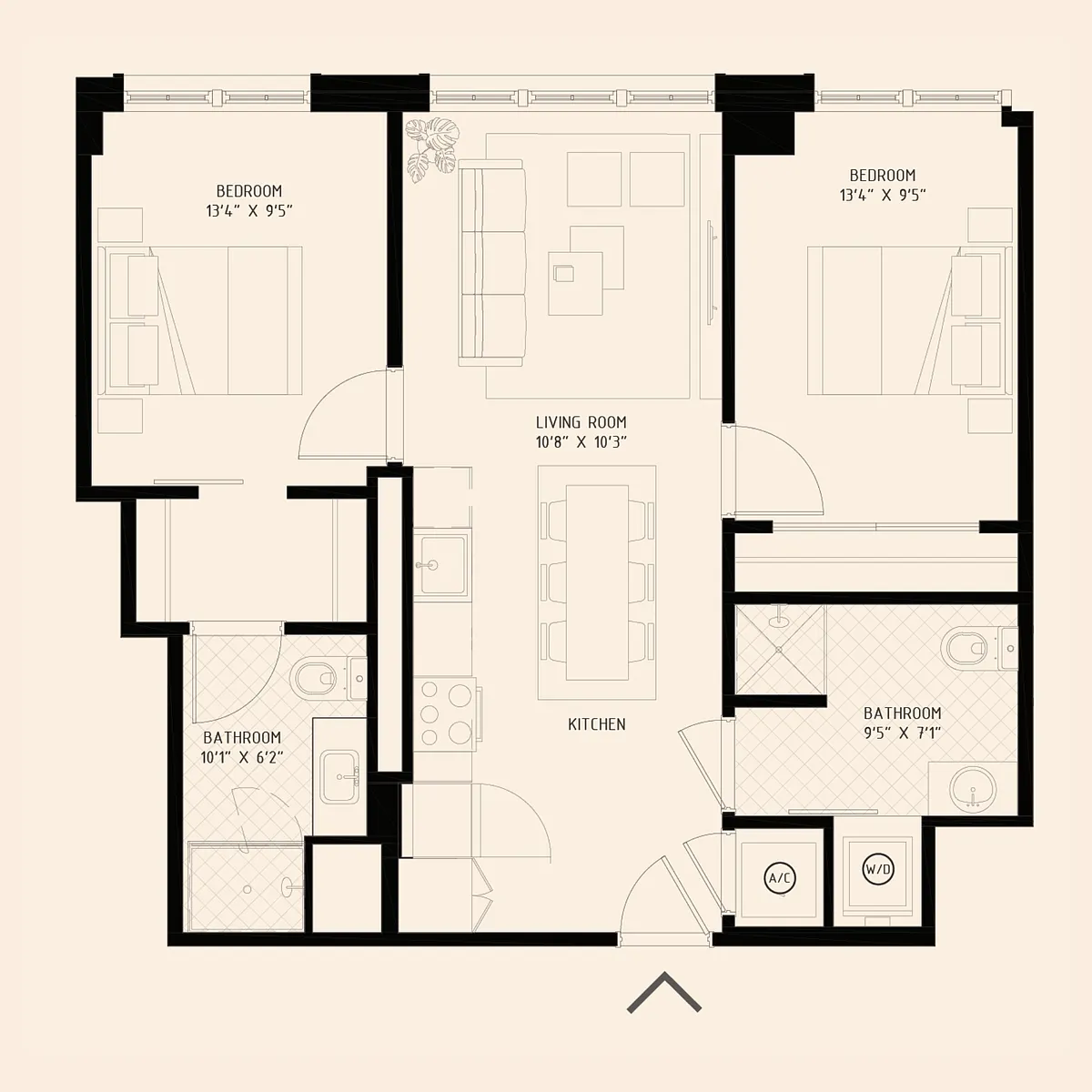Floor plan B4