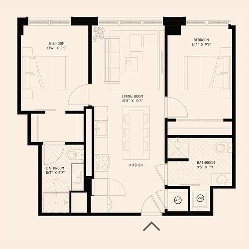 Floor plan B4