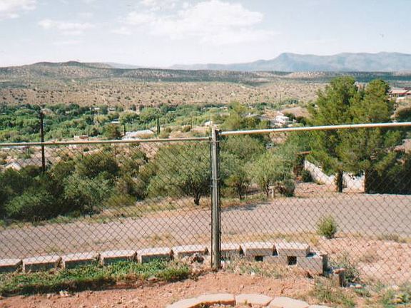 View from back patio