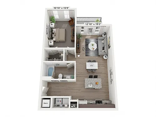 Floor plan Serape