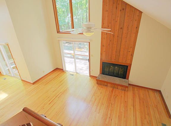 Open naturally lit living room