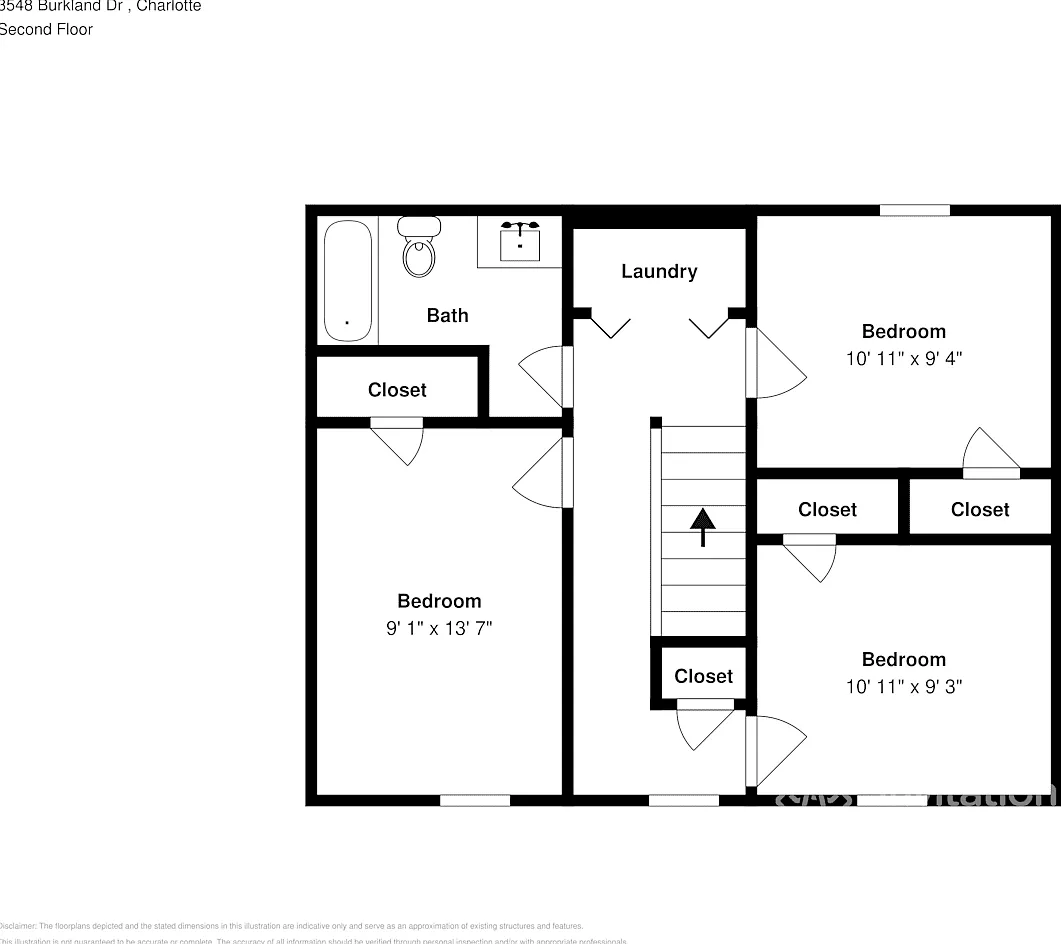 3548 Burkland Dr Charlotte, NC 28205 — Photo 3