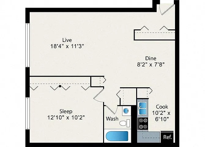 Floor plan A7