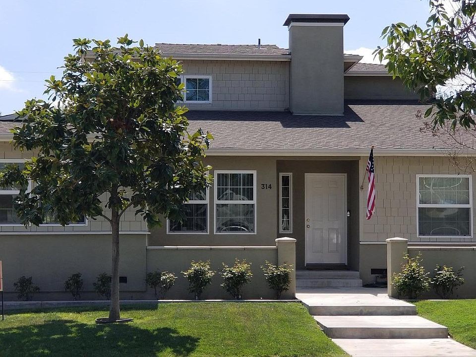 On a quiet street with private front patio.
