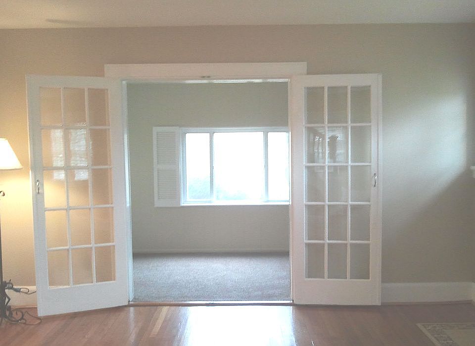Living room French doors