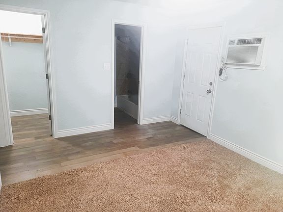 bedroom closet, bathroom