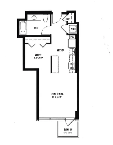 Floor plan Convertible