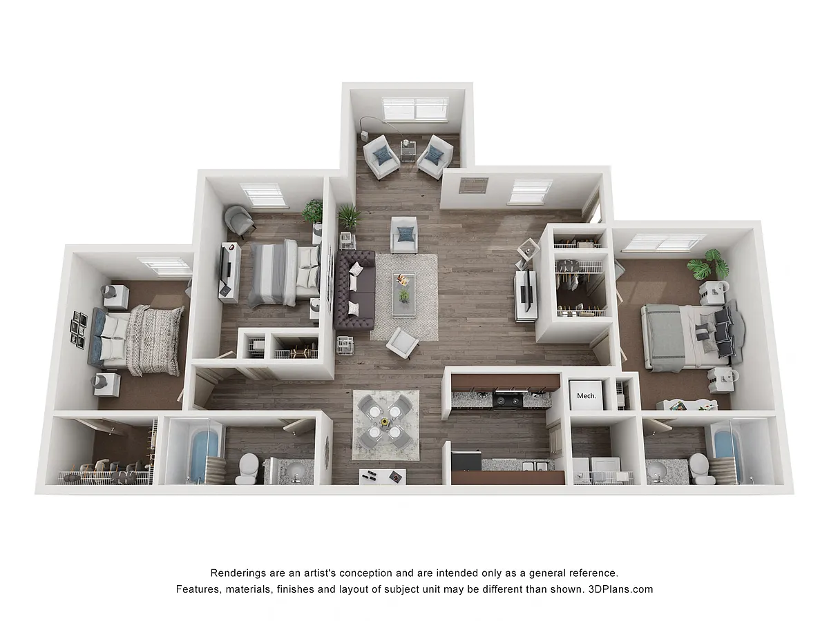 Floor plan C1