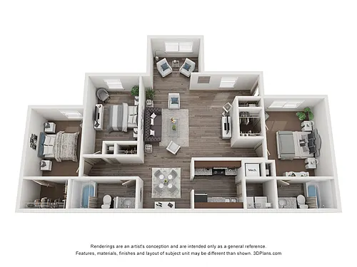 Floor plan C1