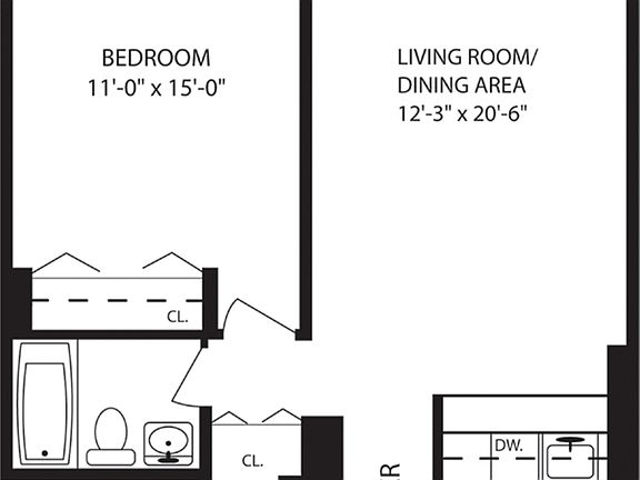 2nd image of 250 W 90th St APT 6B