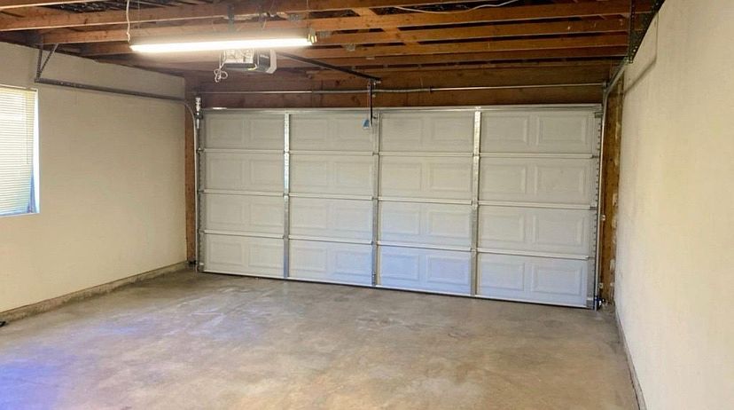 Large 2 car Garage