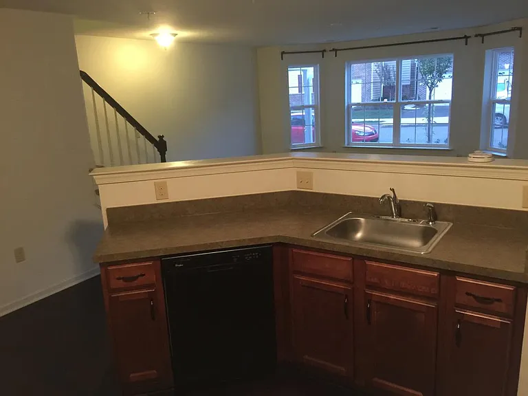 View from kitchen