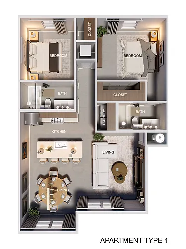 Floor plan B1
