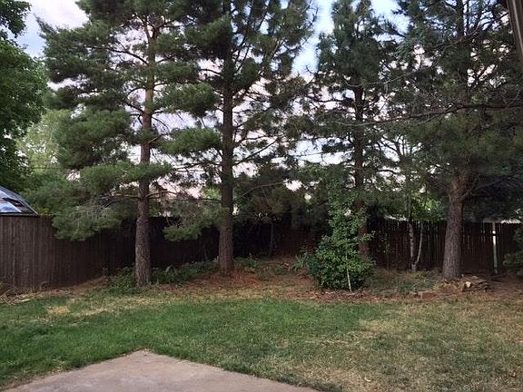 Fenced Back yard