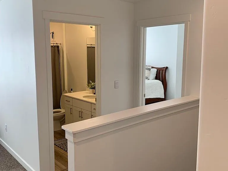 Guest Bathroom and Bedroom