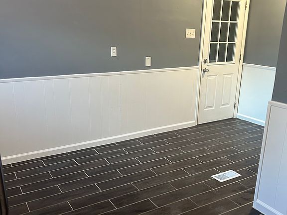 East in kitchen area