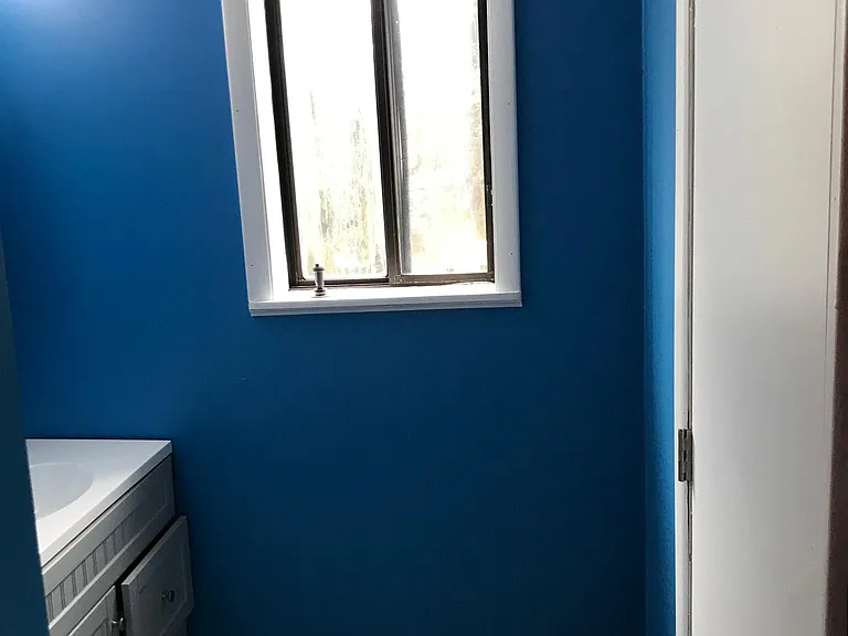 Full bath. Located off bedroom.