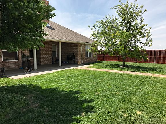 Spacious fenced backyard 