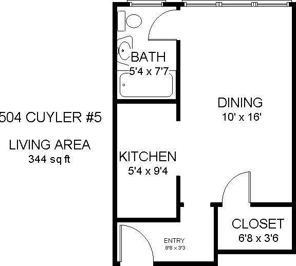 2nd image of 504 S Cuyler Ave APT 8