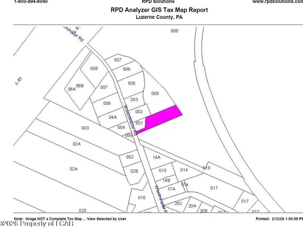 Westminster Rd, Wilkes Barre, PA 18702