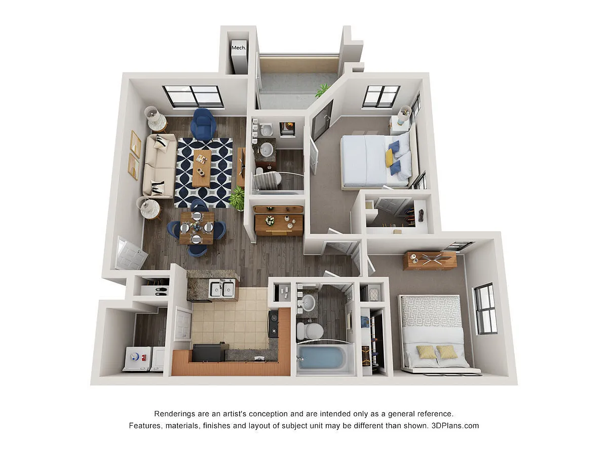 Floor plan B1