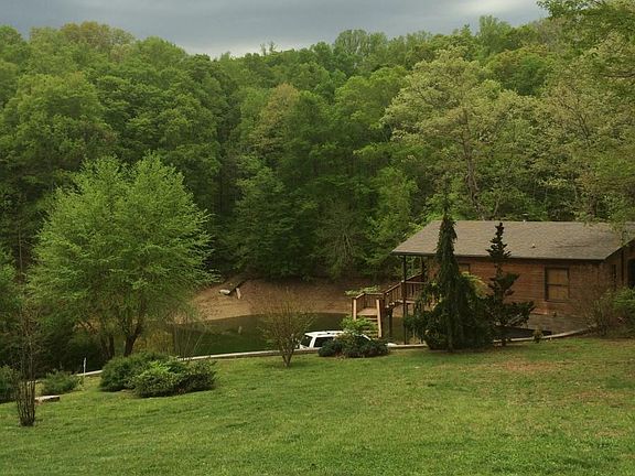 view from drive into lake