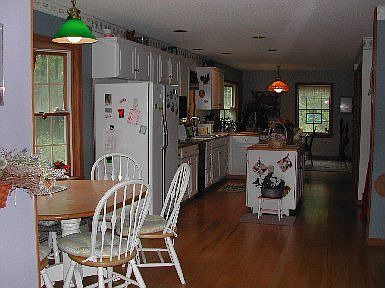 Open concept kitchen