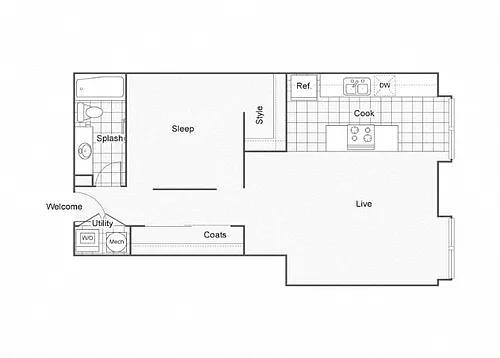 Floor plan Bendel