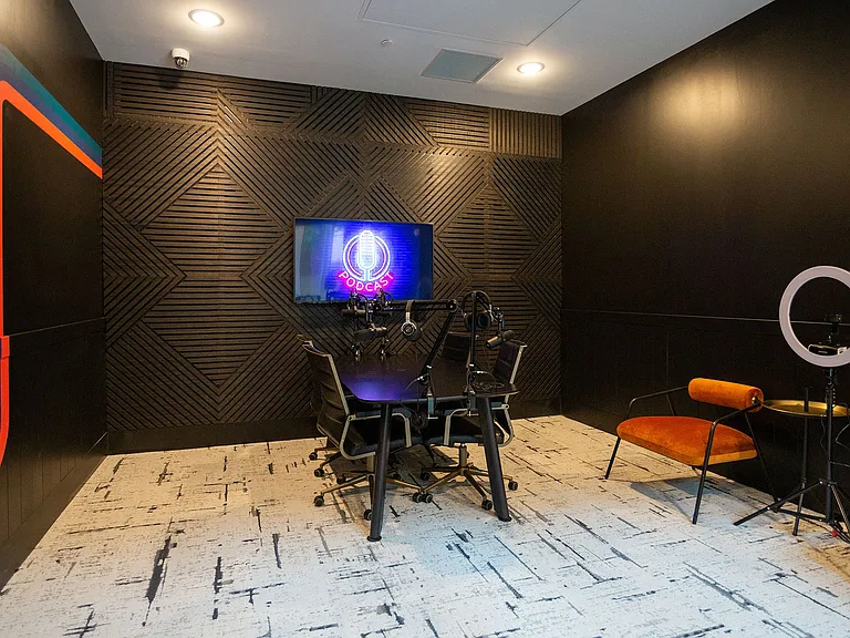 Professional Podcasting Studio