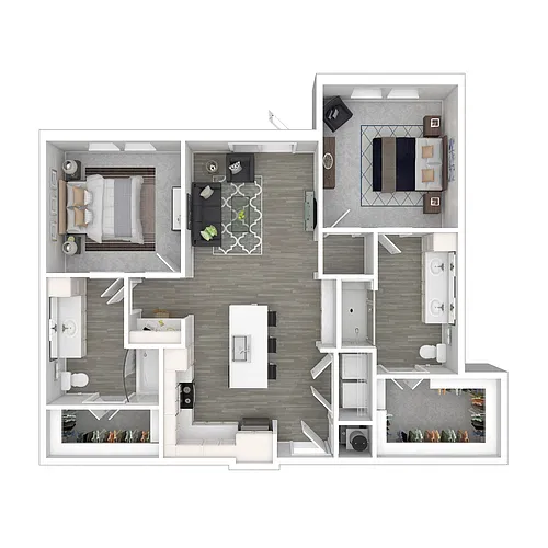 Floor plan B1A-Essential Housing