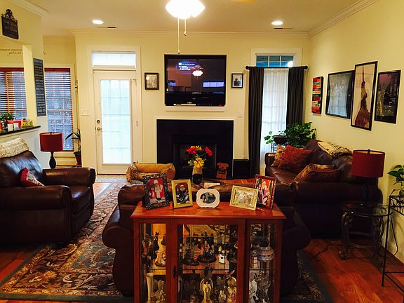 Gas Fireplace in Living Room