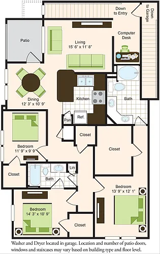 Floor plan G
