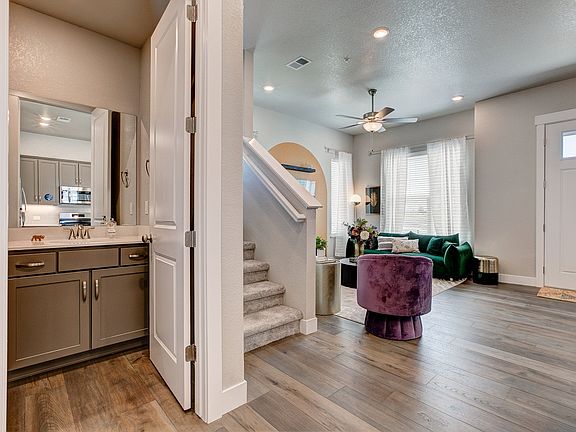 Powder Bath - Not Actual Home - Finishes May Vary