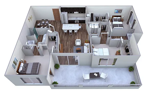 Floor plan C1