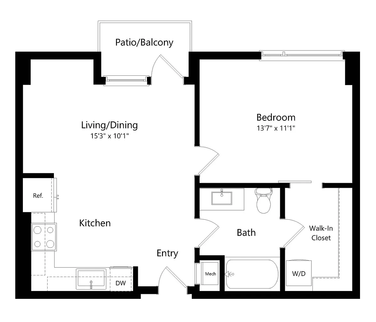 Floor plan A1