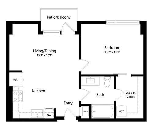Floor plan A1