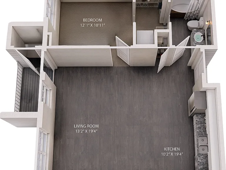 Vista Units Dimensioned Spaces Length & Width_Boulevard Vista Units Dimensioned Spaces Length & Width_Boulevard