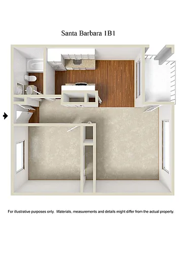Floor plan Santa Barbara