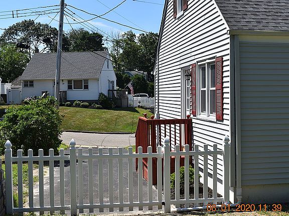 Brand new PVC fence