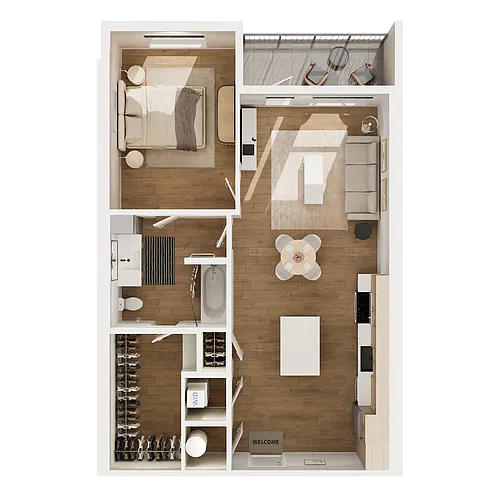 Floor plan A1